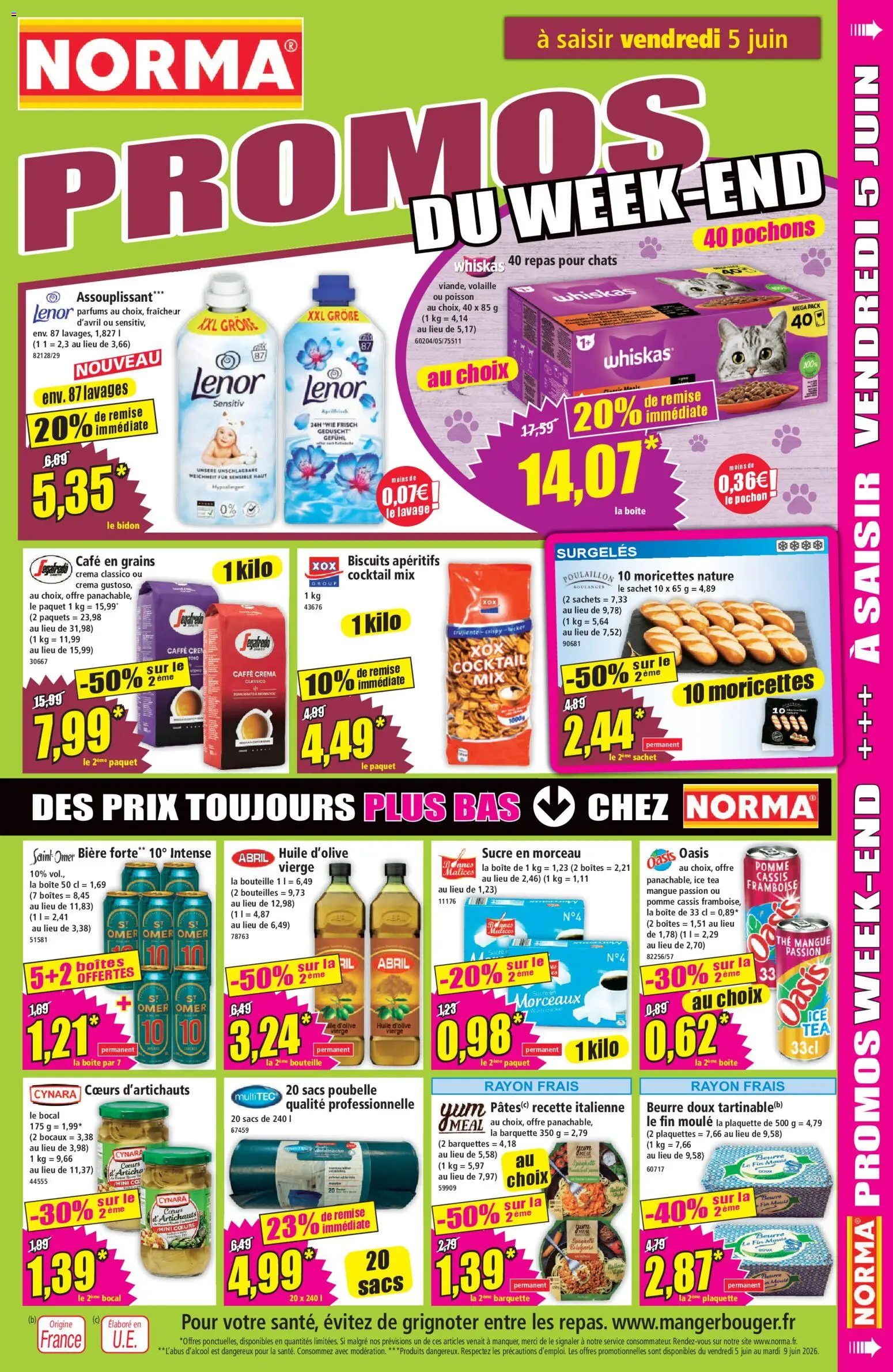 {H1} | Page: 11 | Produits: Mangue, Poubelle, Volaille, Thé