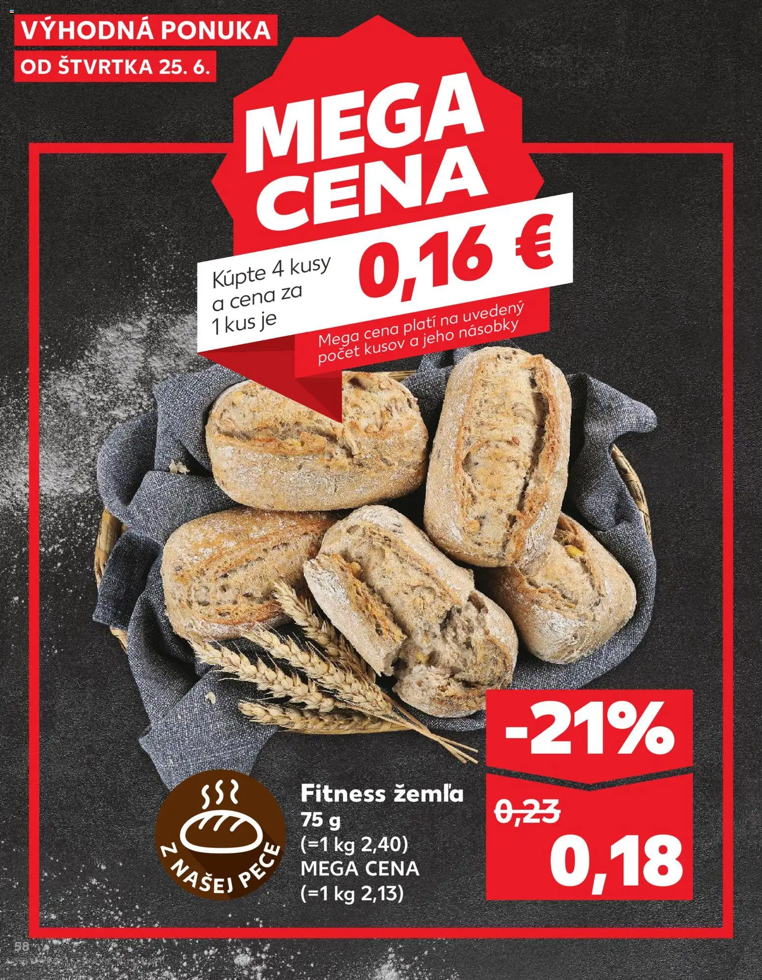 Nové Kaufland akcie – leták je platný od 25.06.2026 | Strana: 58