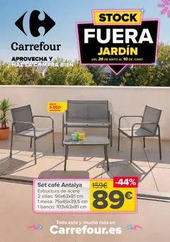 Vista previa Carrefour Stock Fuera Jardin válido desde el 26.05.2026