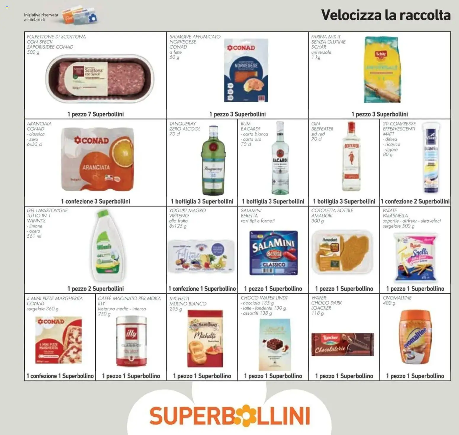 Anteprima volantino Conad dal 21/10/2026 prossima settimana | Pagina: 56 | Prodotti: Frutta, Latte, Rum, Lavastoviglie