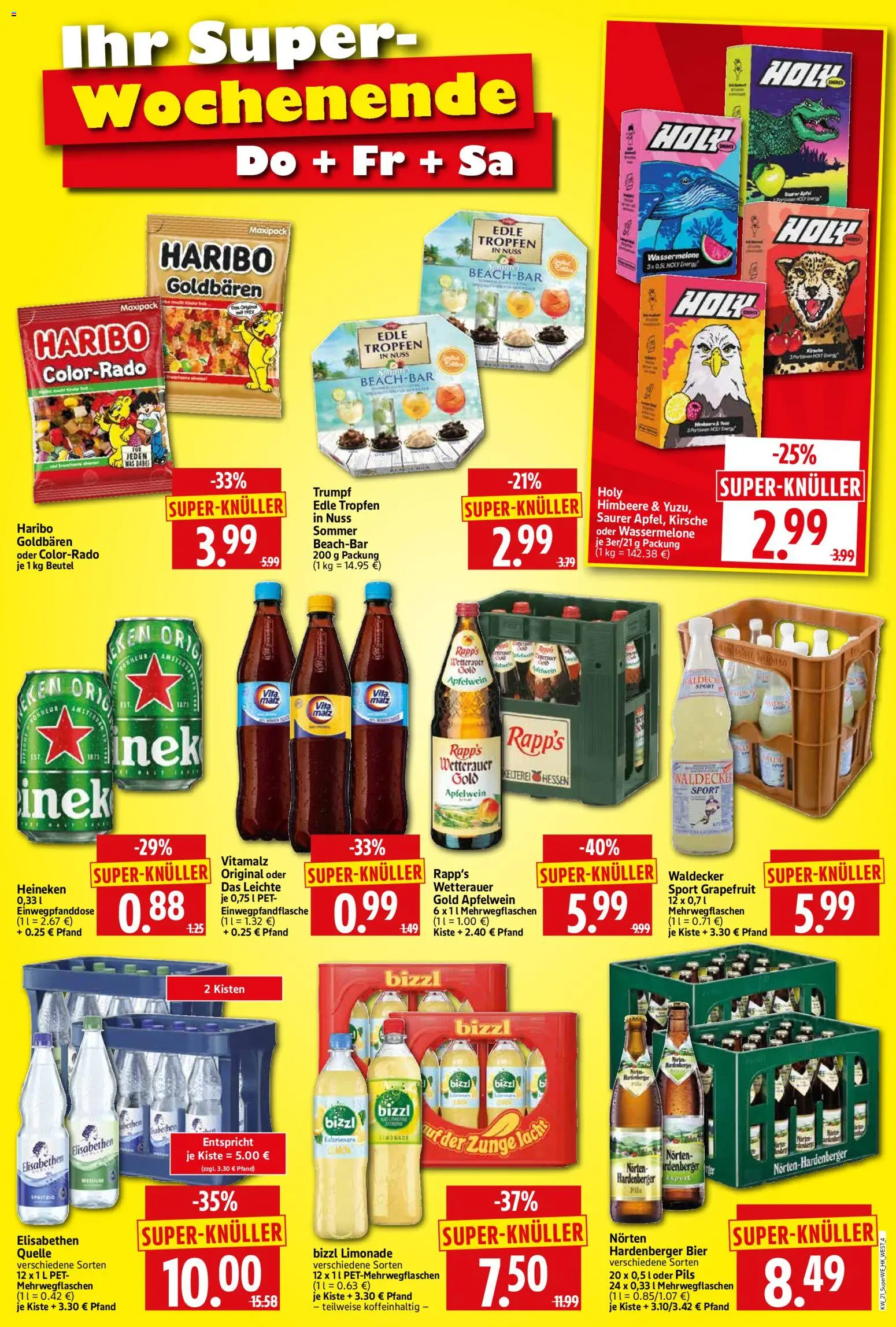 HERKULES Sonderbeilage – gültig ab 21.05.2026 | Seite: 4 | Produkte: Bier, Limonade, Grapefruit, Wassermelone