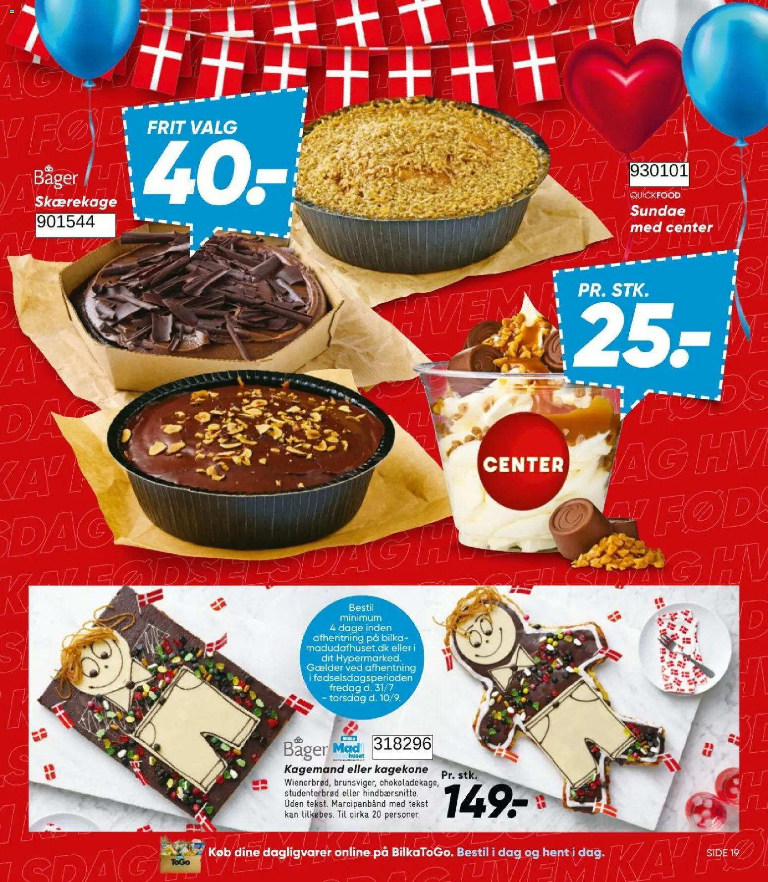Bilka tilbudsavis – gyldig fra 14/08/2026 | Side: 21 | Produkter: Dagligvarer, Studenterbrød