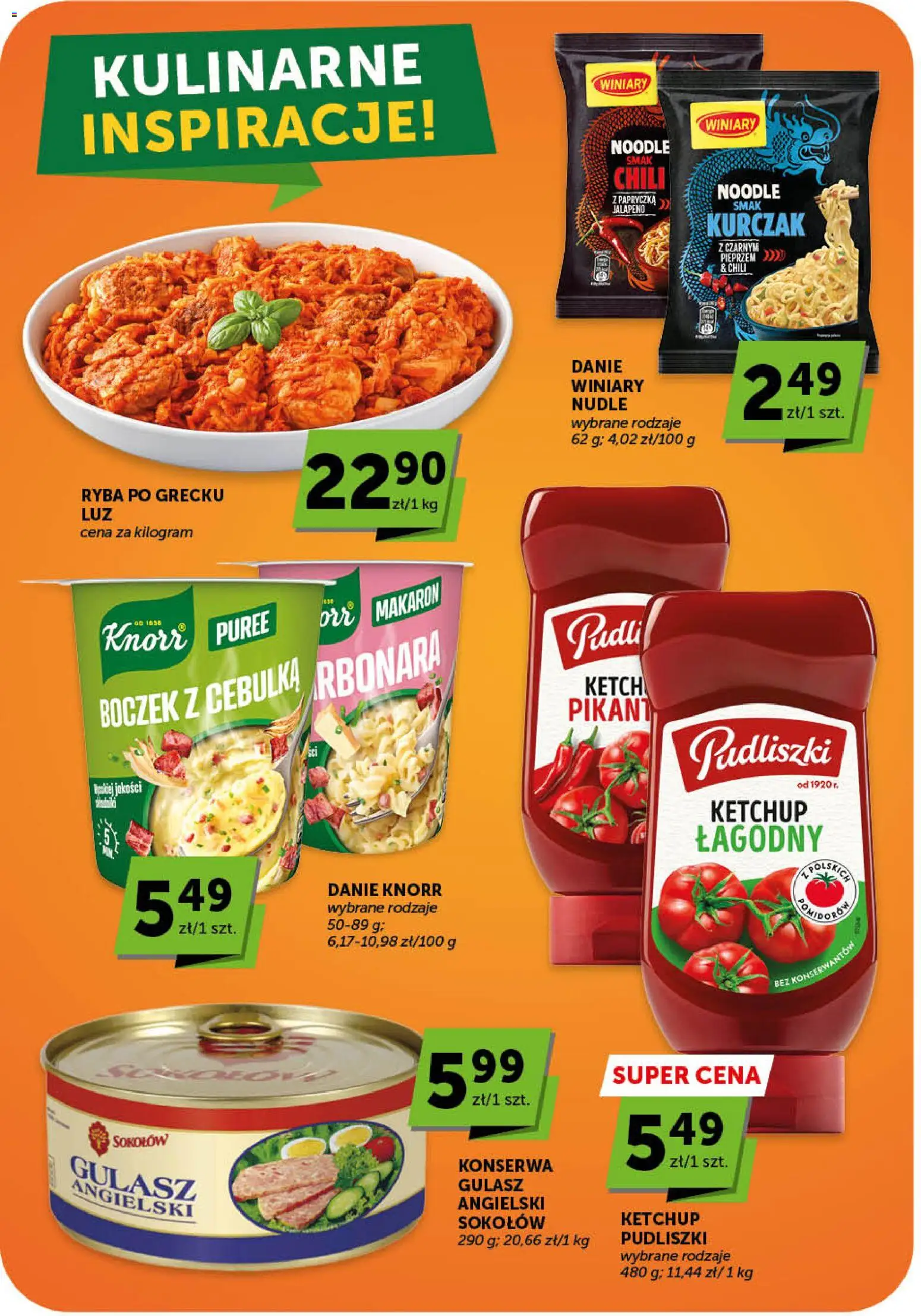 Euro Sklep gazetka od 21.05.2026 | Strona: 18 | Produkty: Chili, Kurczak, Gulasz angielski, Gulasz