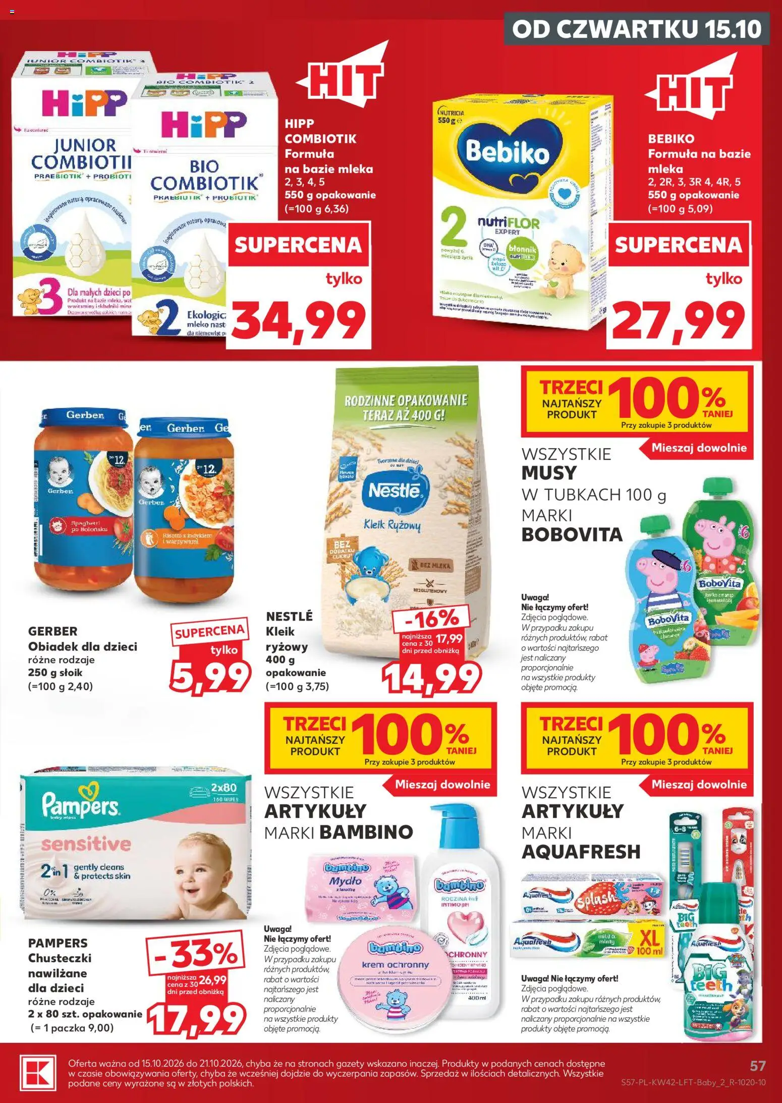 Kaufland gazetka od 15.10.2026 | Strona: 57