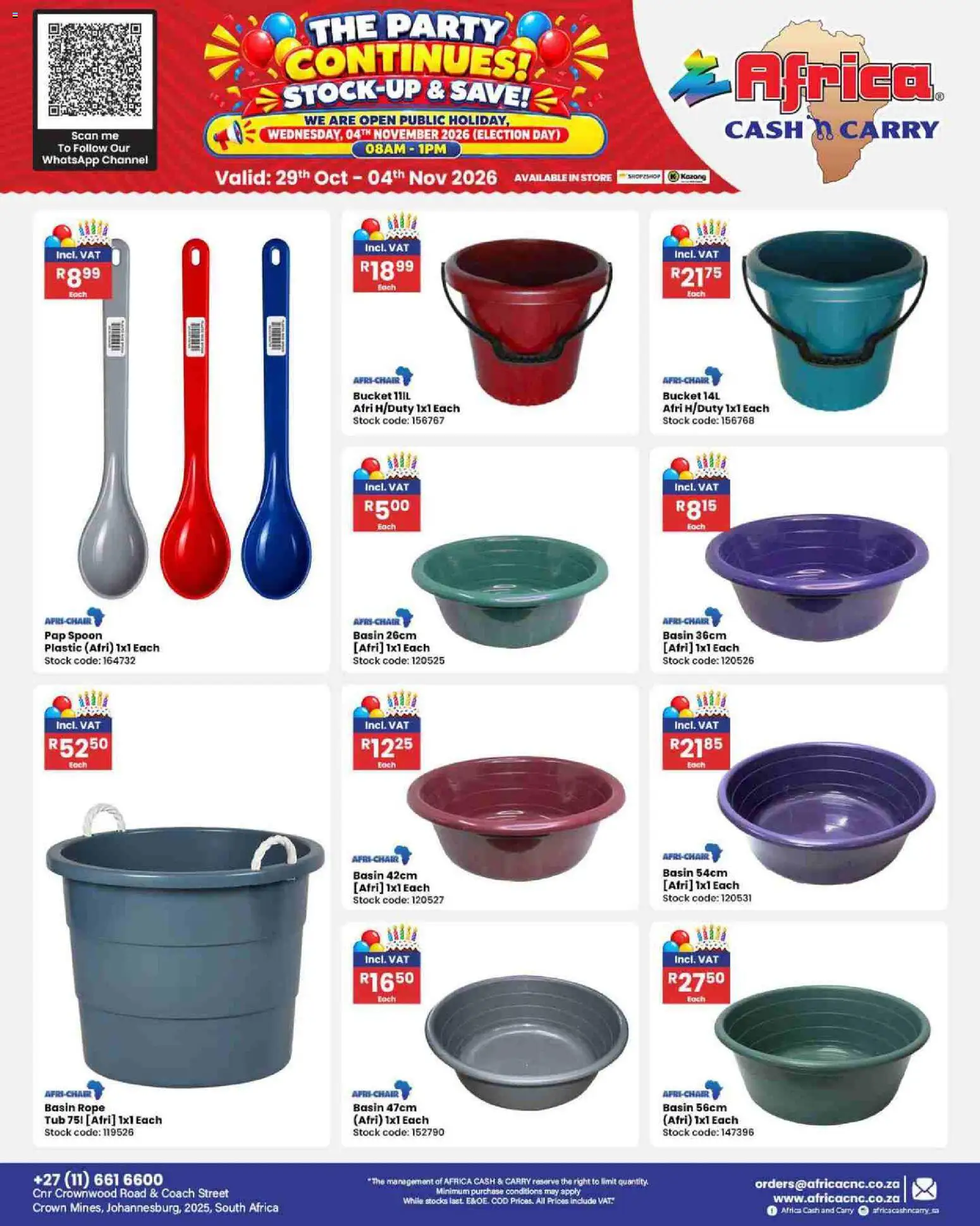 New Africa Cash & Carry catalogue – valid from 29/10/2026 | Page: 82