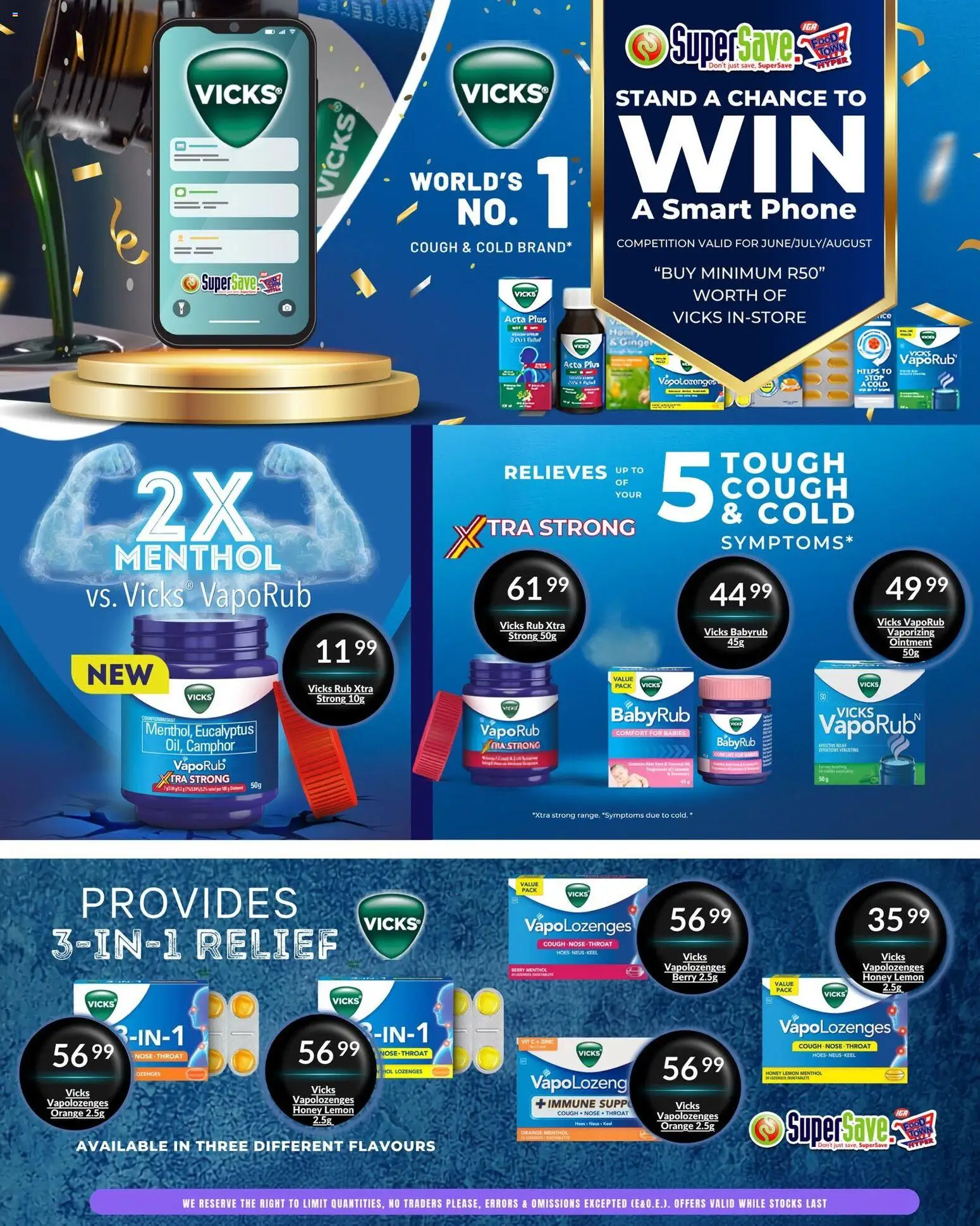 New Super Save catalogue – valid from 24/06/2026 | Page: 31 | Products: Phone, Lozenges, Lemon