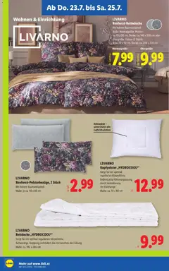 Lidl - Flugblatt ab 23.07.2026 gültig | Seite: 22 | Produkte: Decke