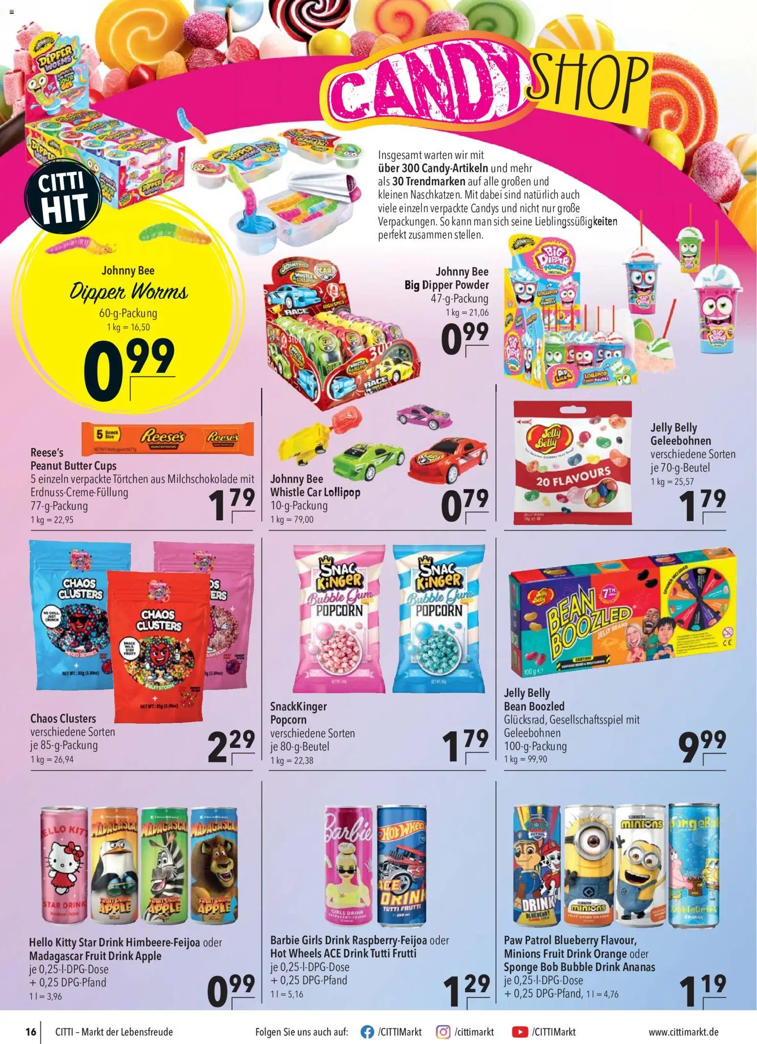 CITTI Markt Prospekt – gültig ab 24.06.2026 | Seite: 16 | Produkte: Butter, Ananas, Apple