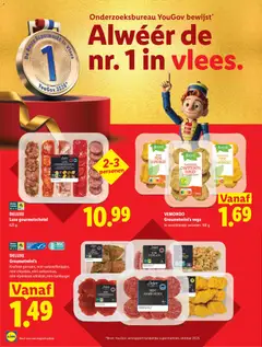 PLANTAARDIGE CHAMPIGNON BURGER, PLANTAARDIGE CHAMPIGNON BURGER MET PLANTAARDIGE KAASRASP - Voorbeeld van een folder van Lidl, geldig van 28-10-2026 | Pagina: 12