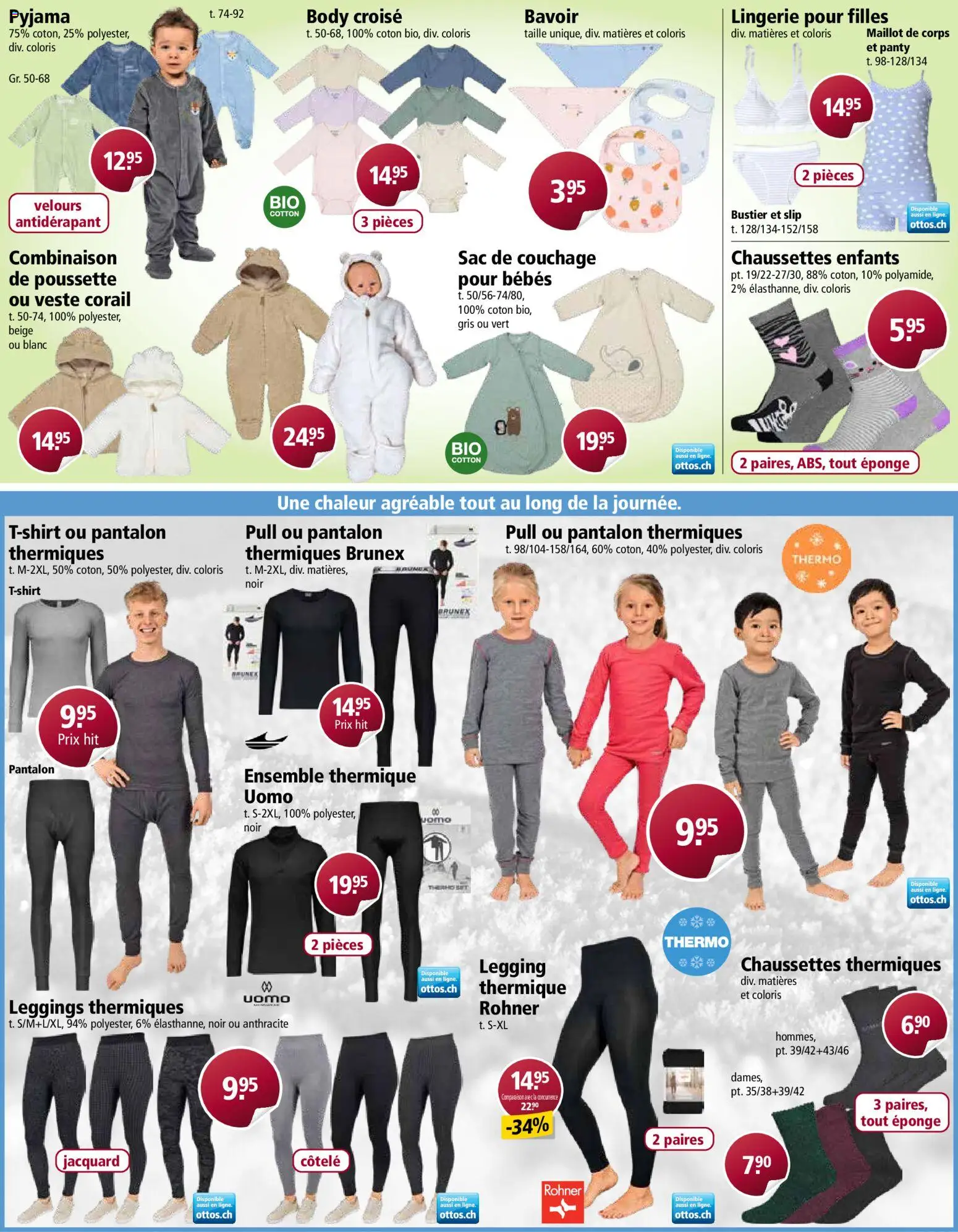 Otto's aktionen FR – gültig ab 06.10.2026 | Seite: 6 | Produkte: Leggings, Pyjama, Slip