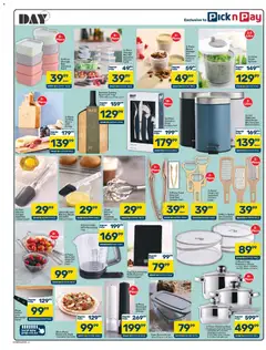 Pick n Pay specials catalogue – valid from 22/06/2026 | Page: 4 | Products: Pizza, Cookware, Peeler, Salad