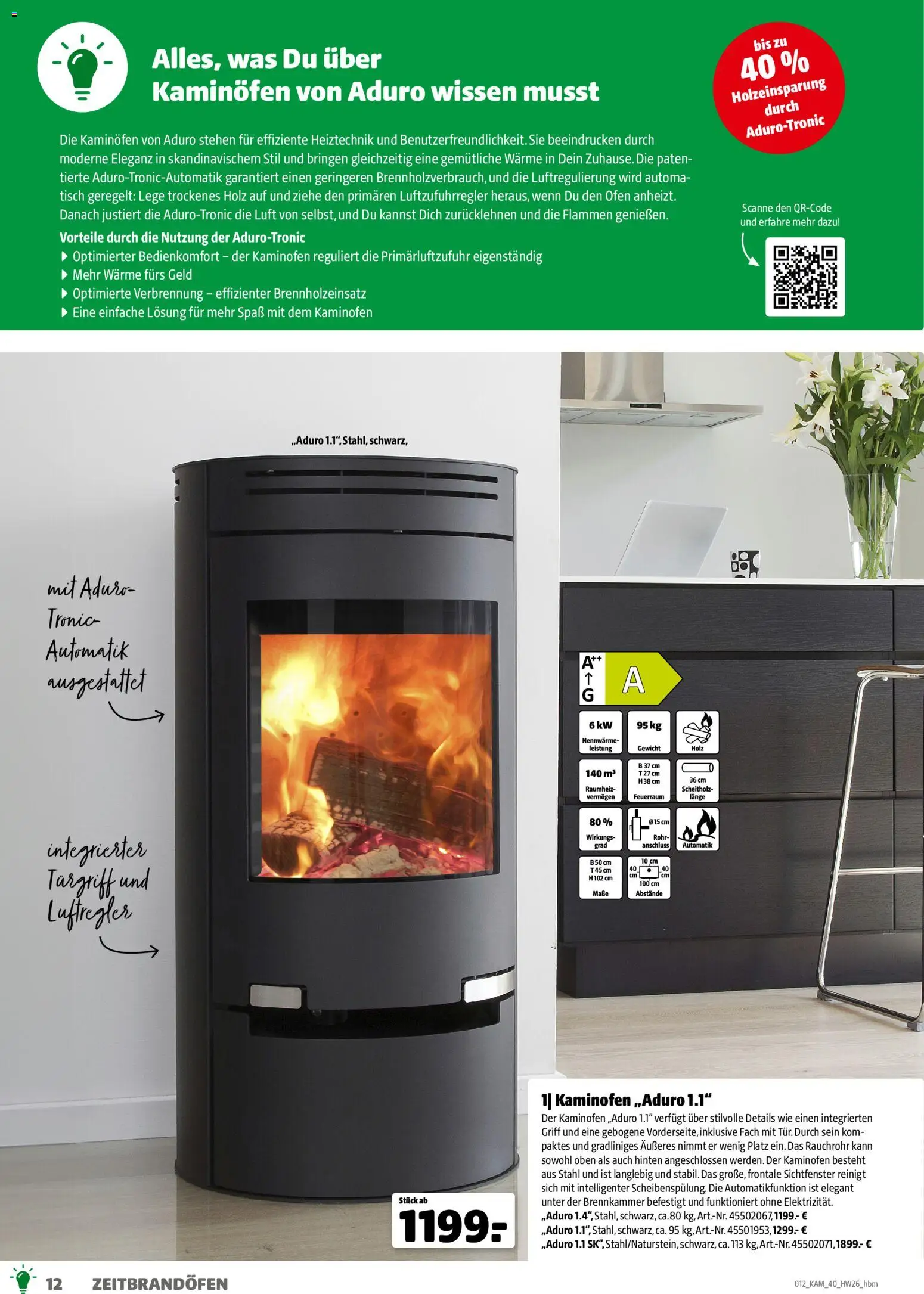 Hagebau Kaminofen & Zubehör – gültig ab 29.06.2026 | Seite: 12 | Produkte: Ofen, Gewicht, Tisch, Kaminofen