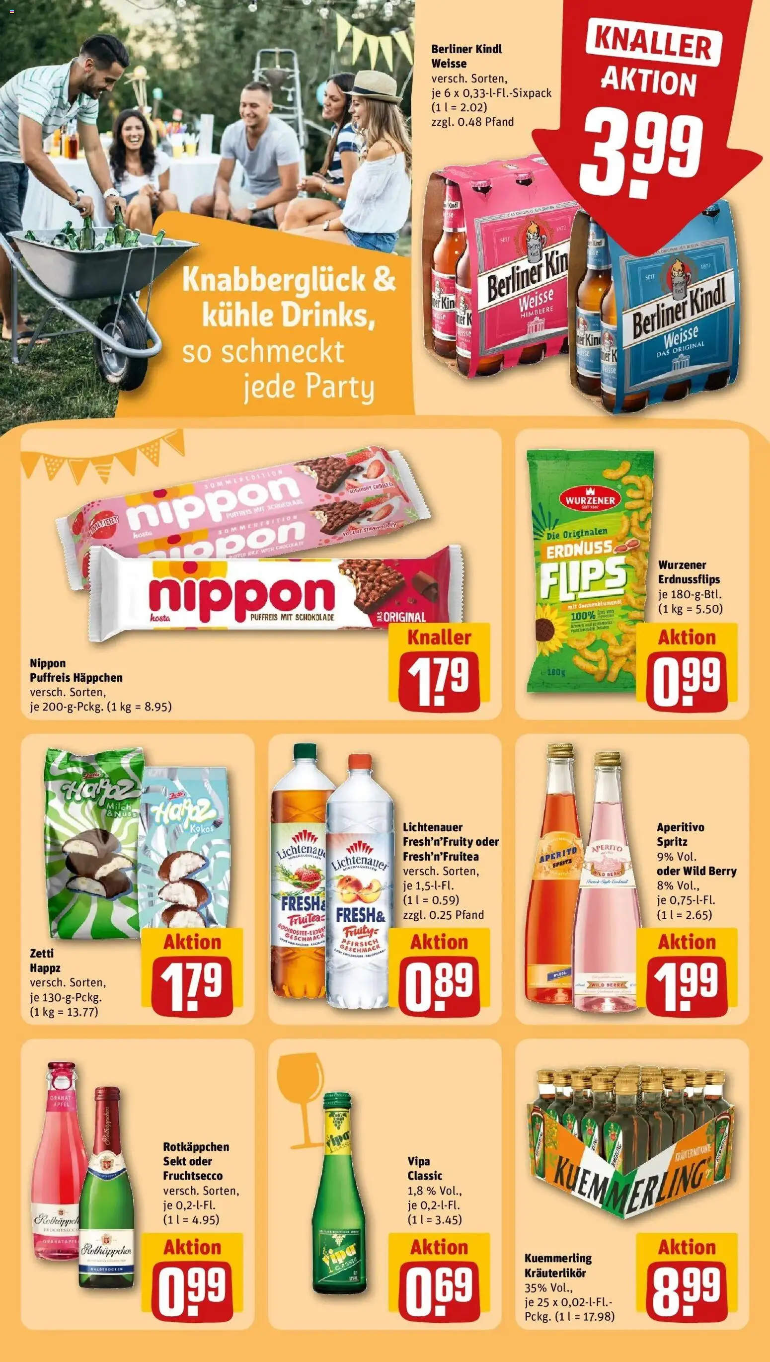 Rewe Prospekt Suhl – gültig ab 08.06.2026 | Seite: 21 | Produkte: Berliner, Rotkappchen sekt, Äpfel, Rotkäppchen