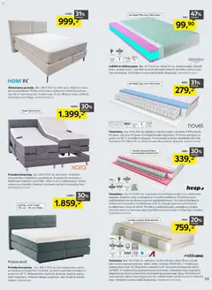 XXXL Lesnina katalog akcije – veljaven od 18.08.2026 | Stran: 5 | Izdelki: Postelja, Vzmetnica, Mrežica, Omarica