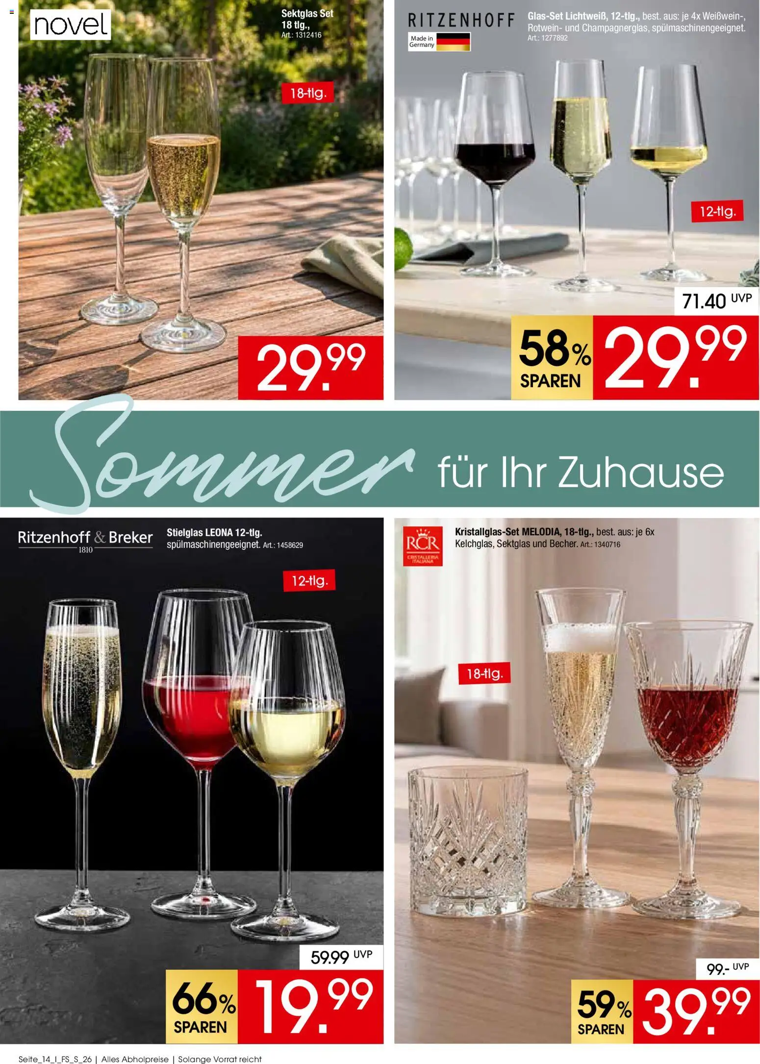 Zurbrüggen Sommer für Ihr Zuhause – gültig ab 02.06.2026 | Seite: 14