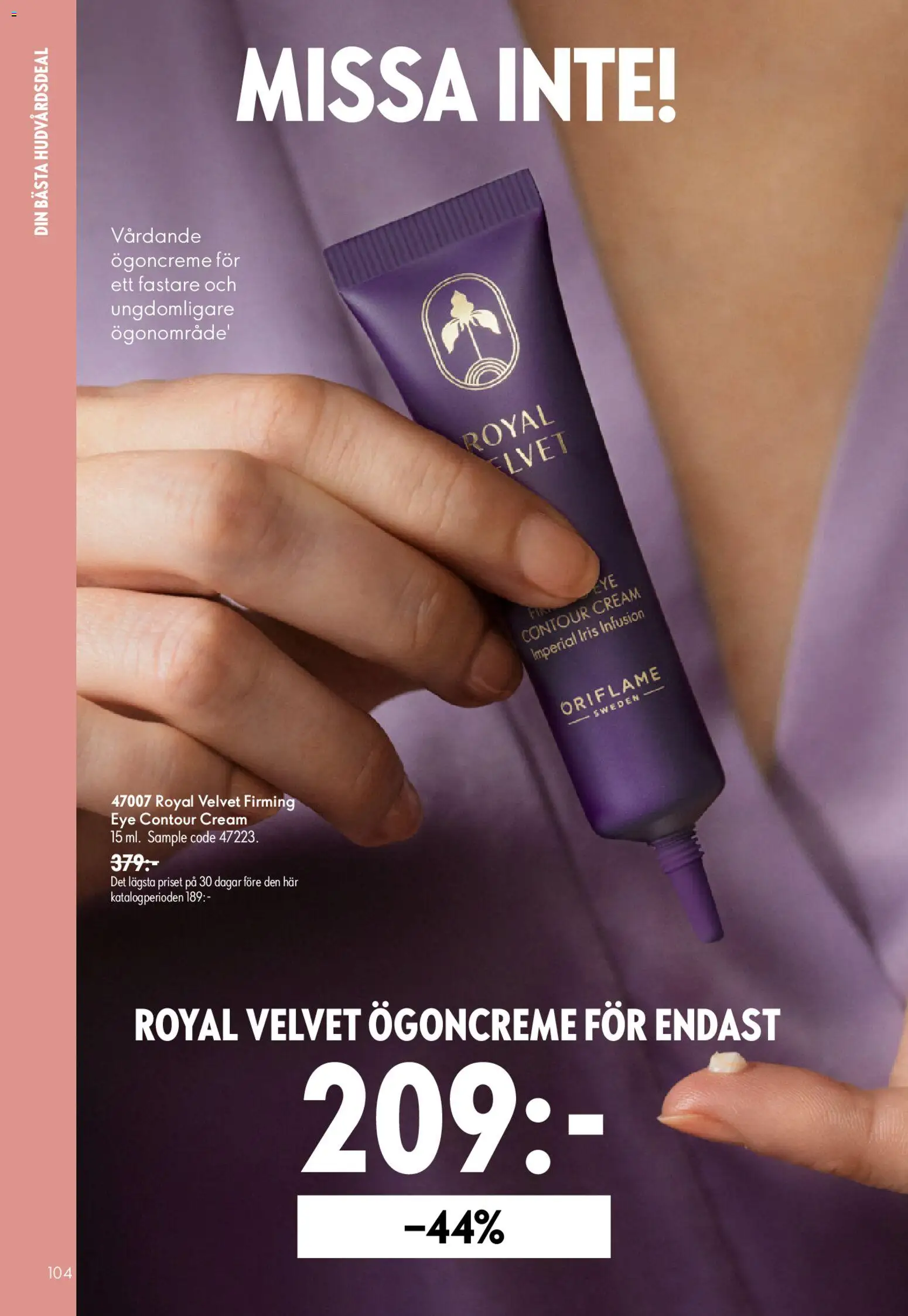 Oriflame reklamblad aktuell från 15/07/2026 | Sida: 104