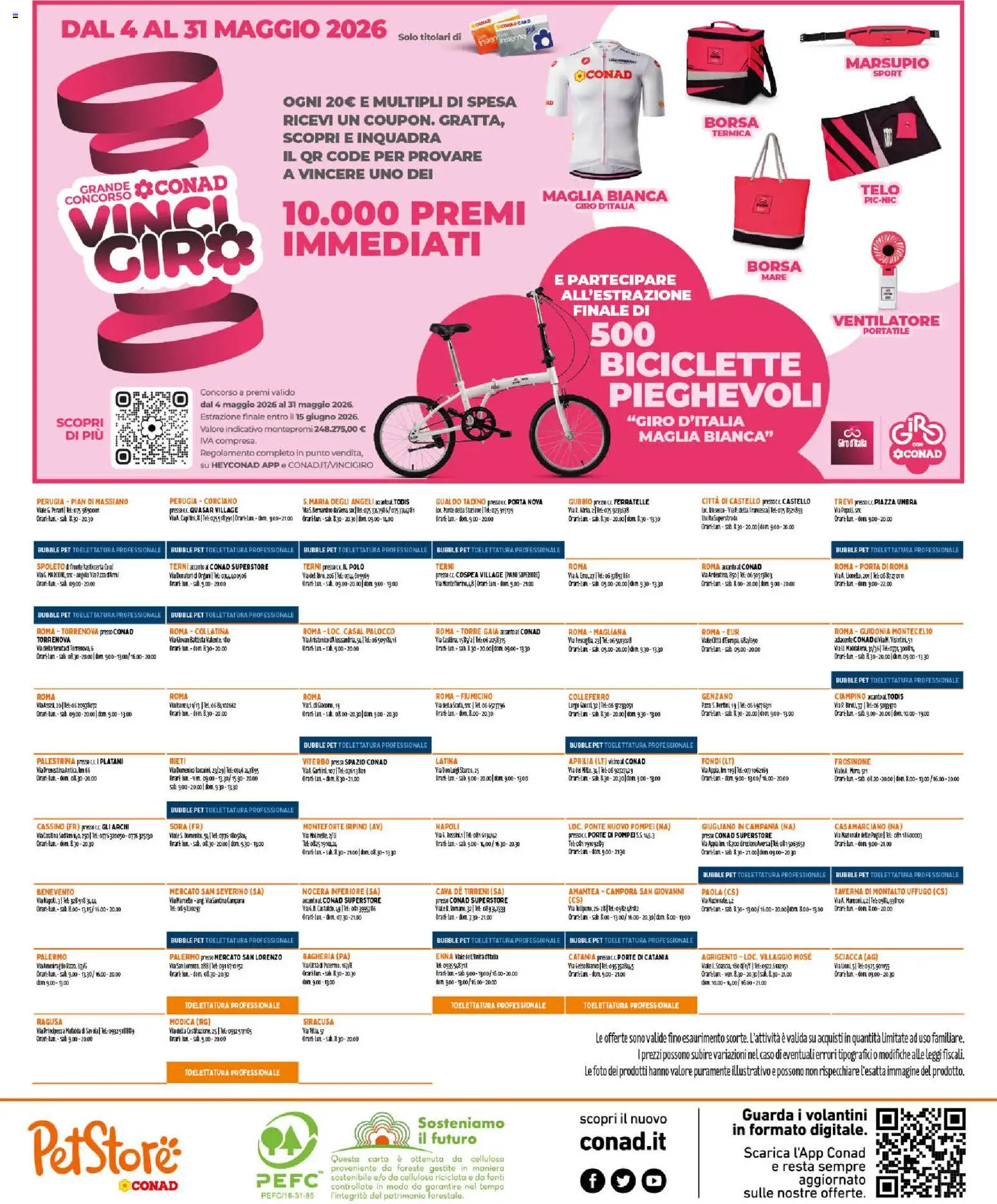 Volantino Conad del 22.04.2026 | Pagina: 8 | Prodotti: Borsa termica, Polo, Borsa, Fan