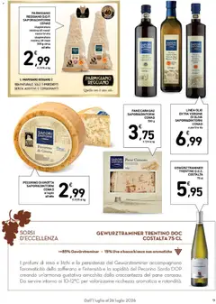 Anteprima del volantino Spazio Conad volantino Buono del Paese valido a partire dal 01/07/2026 | Pagina: 9 | Prodotti: Pane, Olio extra vergine, Parmigiano, Pecorino