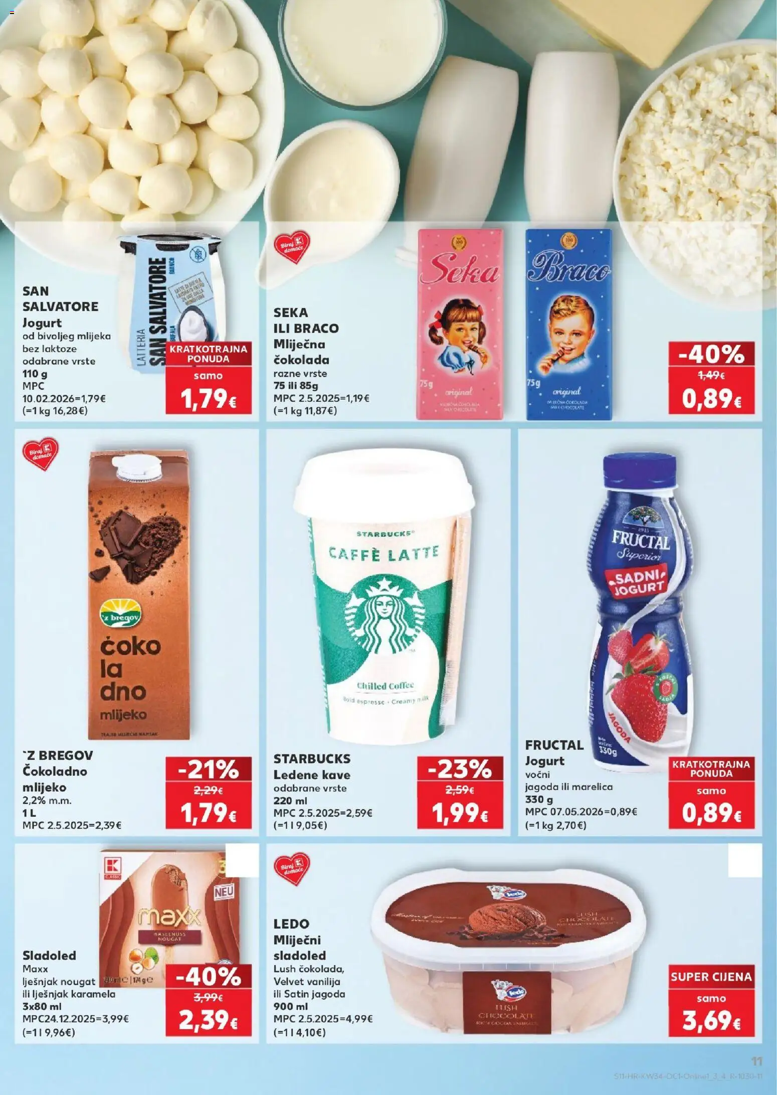 Kaufland katalog | vrijedi od 19.08.2026 | Stranica: 11 | Proizvodi: Vindija, Polutvrdi sir, Pečenica, Kulen