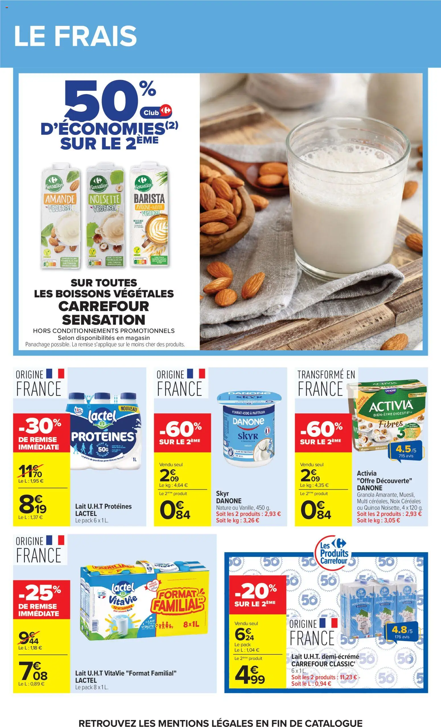 {H1} | Page: 30 | Produits: Quinoa, Lait, Céréales, Skyr
