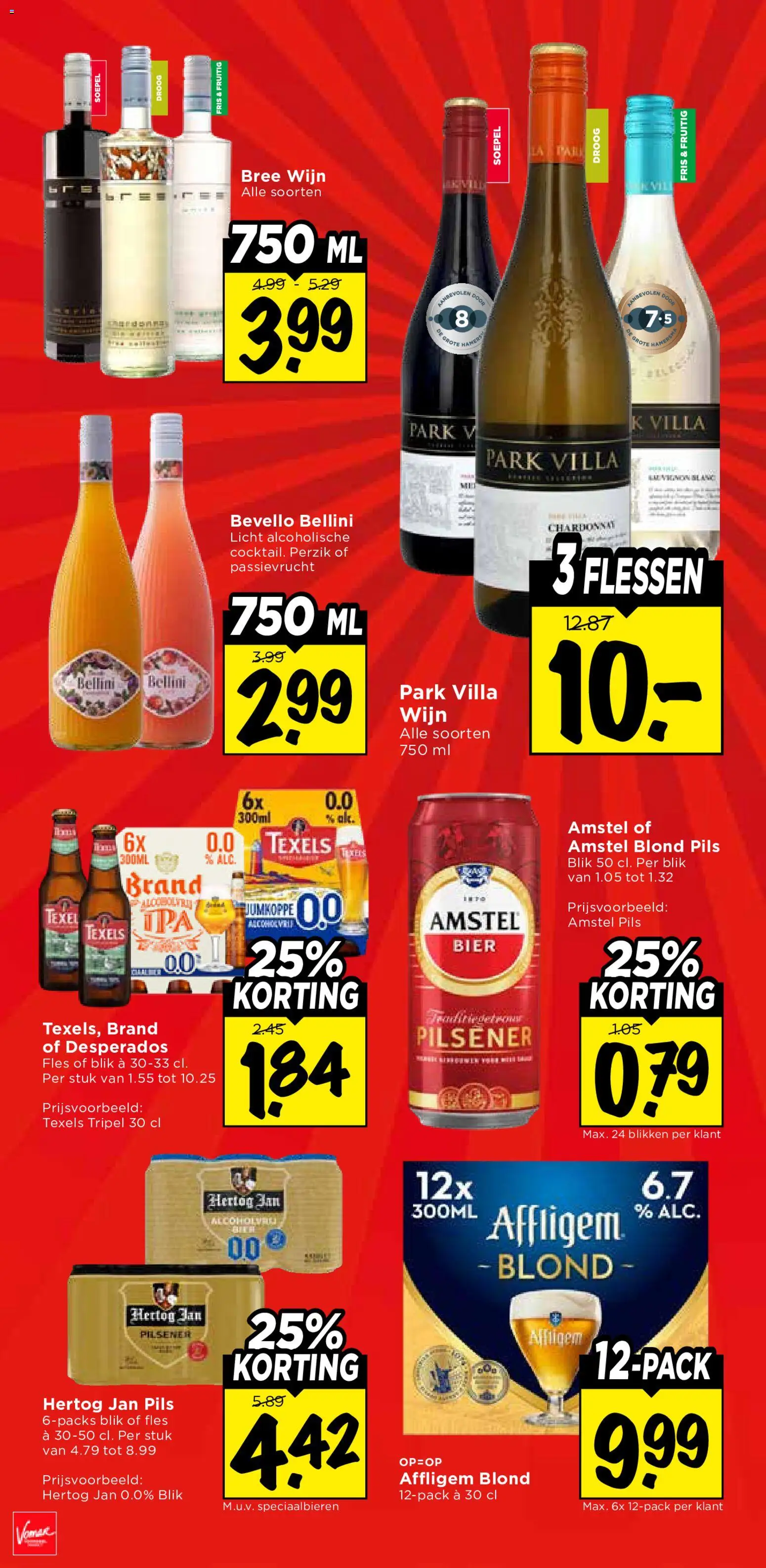 {H1} | Pagina: 28 | Producten: Wijn, Bier, Fles, Desperados