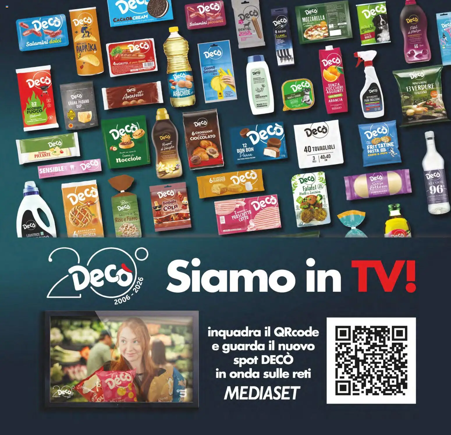 Volantino Decò del 02/10/2026 | Pagina: 13 | Prodotti: Mozzarella, Pasta, Nocciole, Zucchine