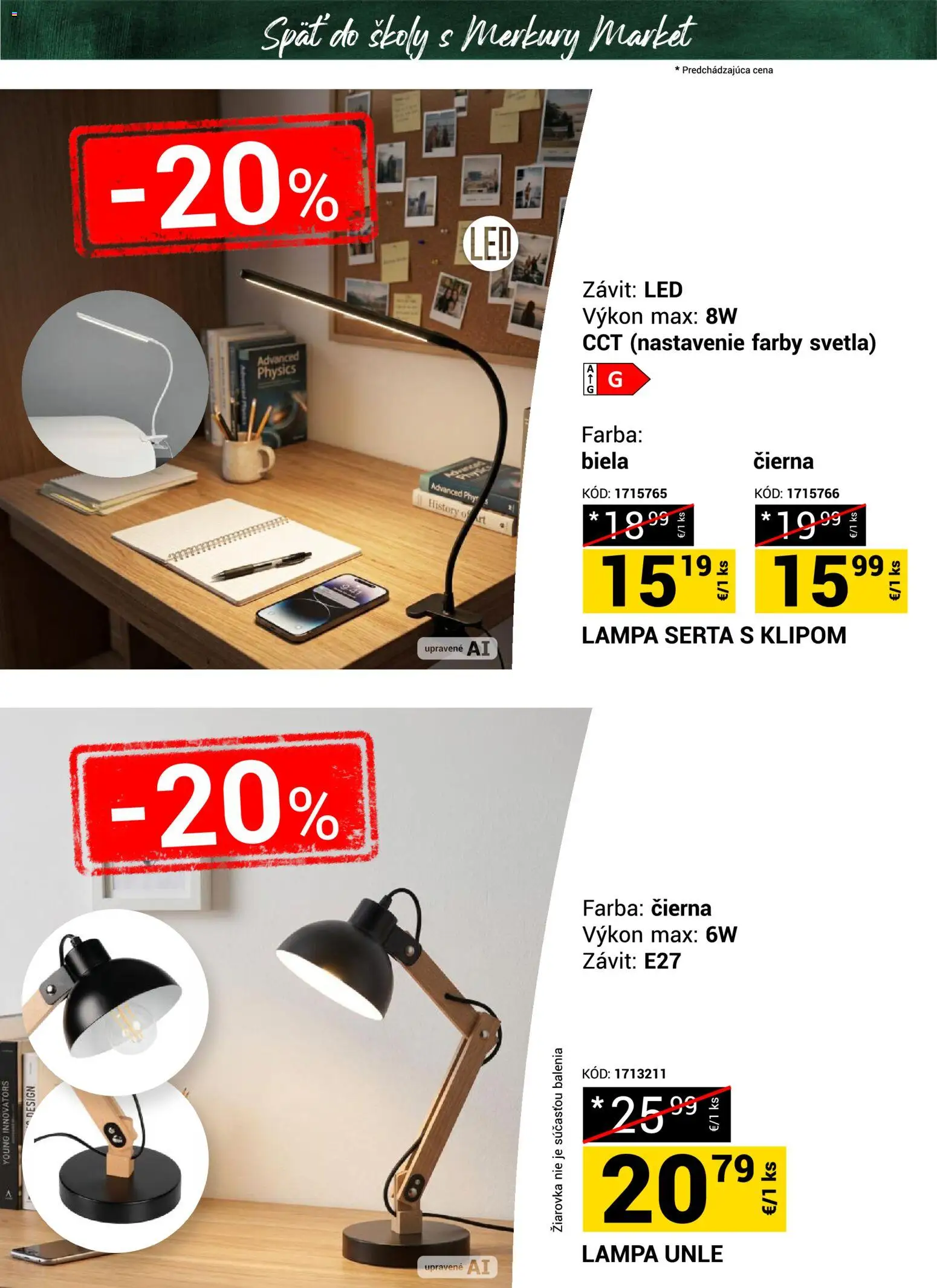 Nové Merkury Market akcie – leták je platný od 22.08.2026 | Strana: 17 | Produkty: Lampa, Žiarovka