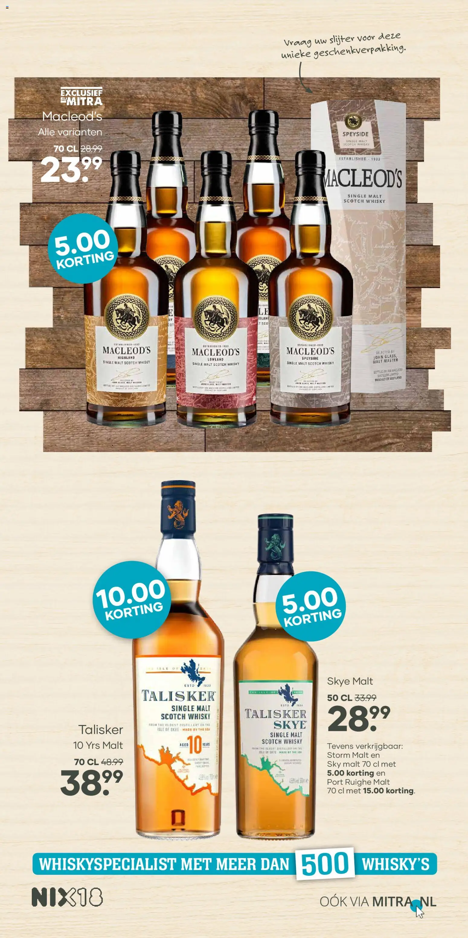 Mitra folder vanaf 07-09-2026 || NIEUWE | Pagina: 5 | Producten: Whisky