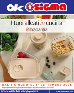 Anteprima del volantino SIGMA volantino OK Cucina valido a partire dal 02.06.2026