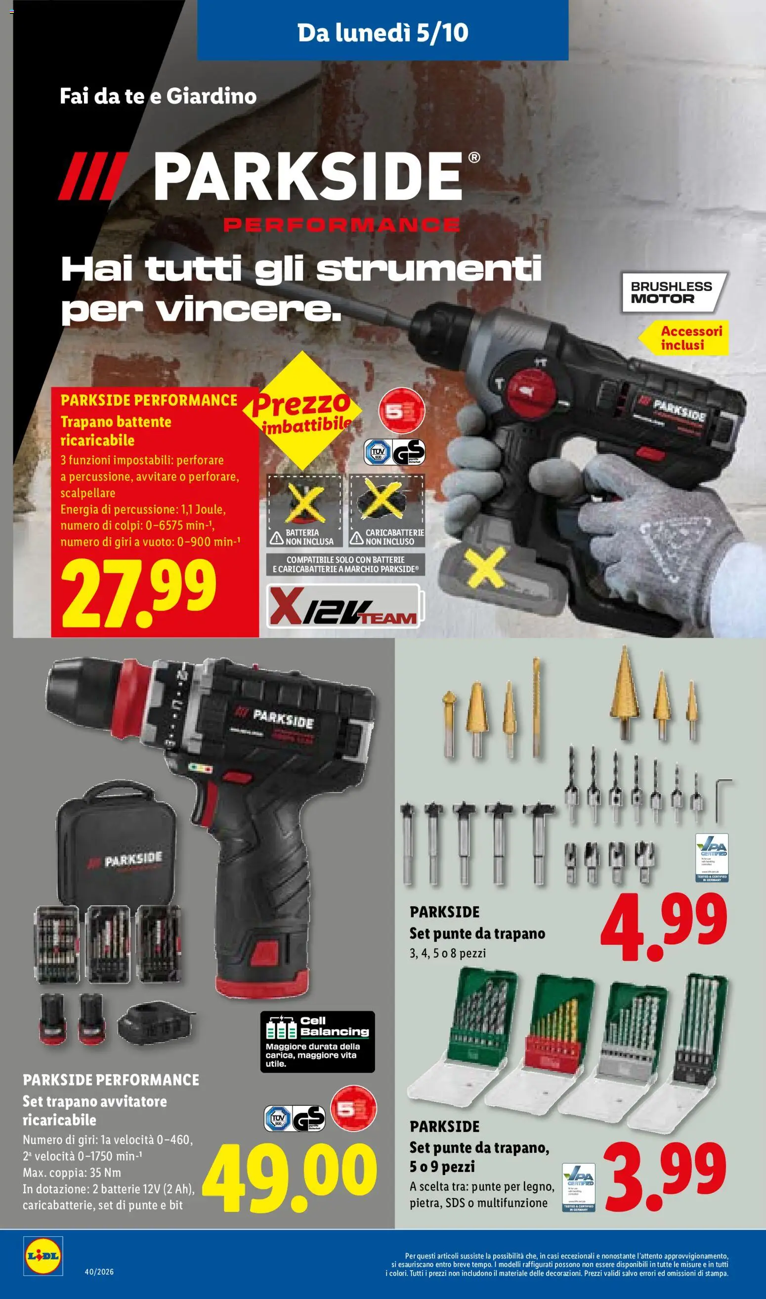 Volantino Lidl del 01/10/2026 | Pagina: 32