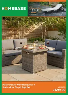 Preview of Homebase - Offers valid from 09/06/2026 | Page: 4 | Products: Sofa
