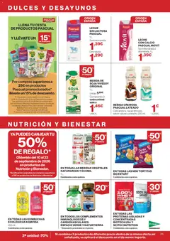 Vista previa El Corte Inglés ofertas válido desde el 24/09/2026 | Página: 23 | Productos: Leche, Jamón ibérico, Café, Bebidas vegetales