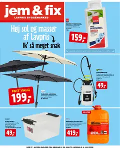 Jem & fix - Tilbudsavis uge 27 gyldig fra 28/06/2026
