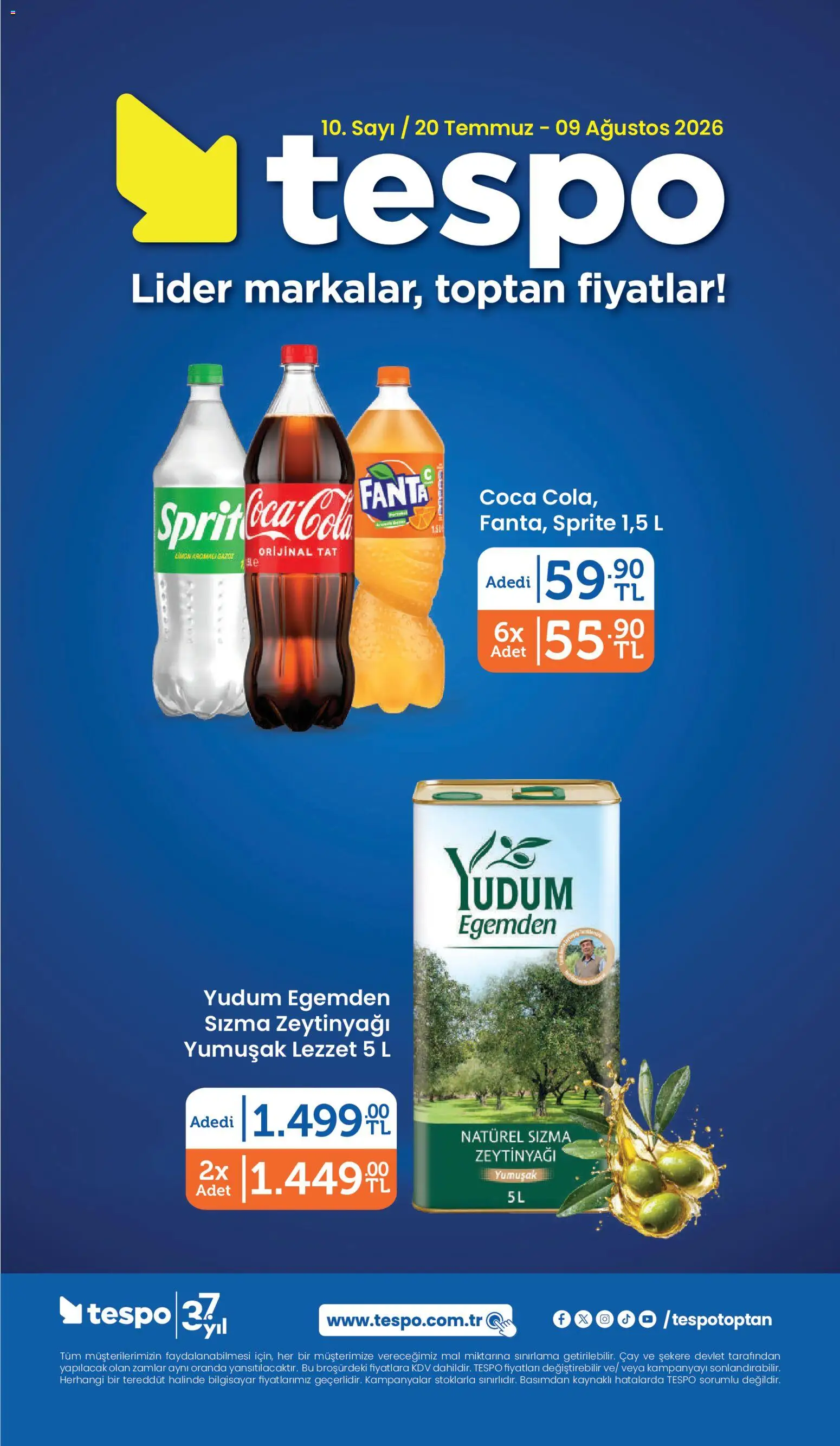 🛍️ Tespo Katalog, 20 Temmuz 2026 itibariyle » Özel fırsatları keşfedin ve bugün tasarruf edin! 💰