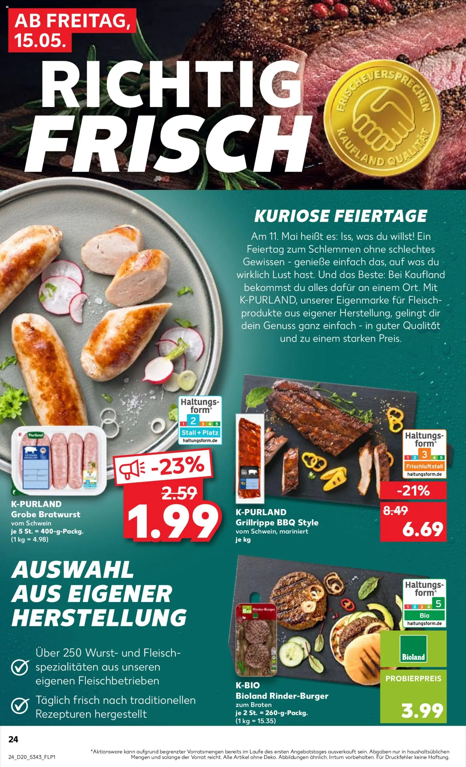Kaufland Německo leták od 15.05.2026 | Strana: 24