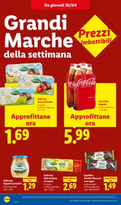 Anteprima del volantino Coca Cola Regular, 4x 1,75 l confezione valido a partire dal 30.04.2026 | Pagina: 16