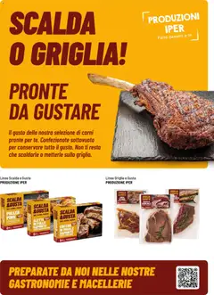 Anteprima del volantino Iper volantino Birra valido a partire dal 27/07/2026 | Pagina: 12 | Prodotti: Maiale, Tè, The, Griglia