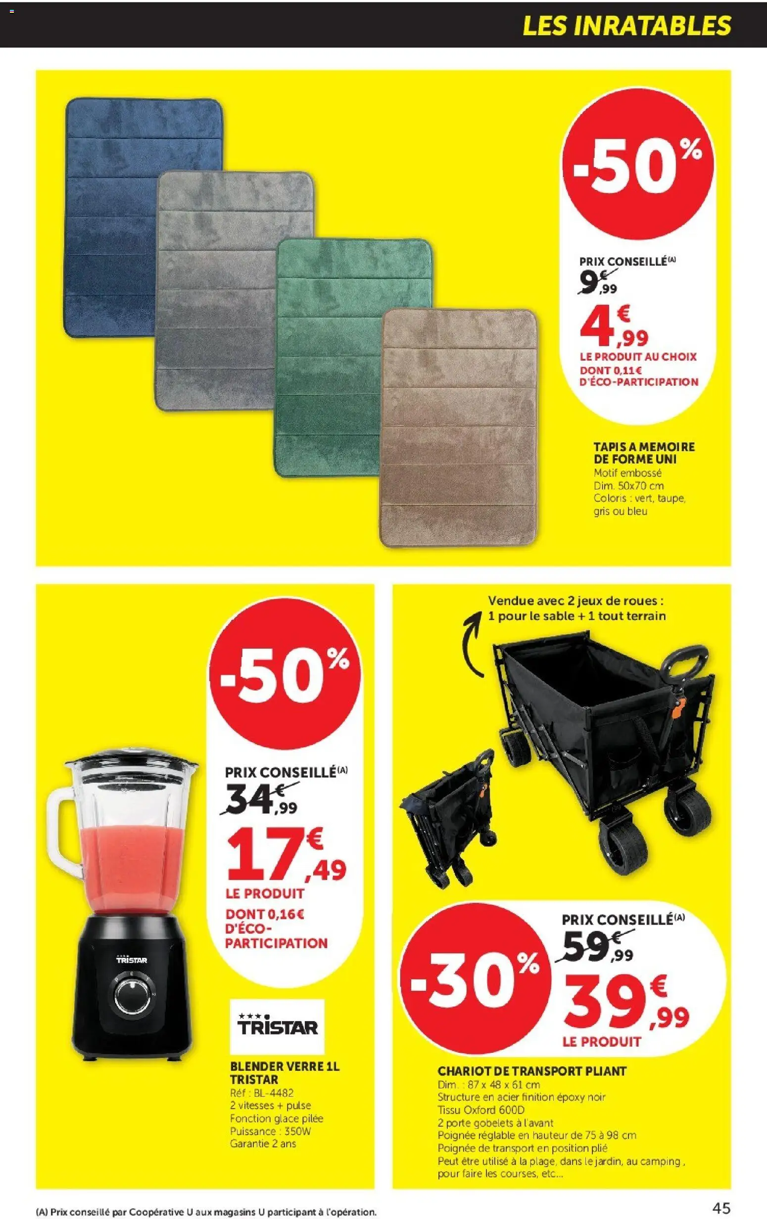 {H1} | Page: 45 | Produits: Chariot de transport, Porte, Chariot, Tapis