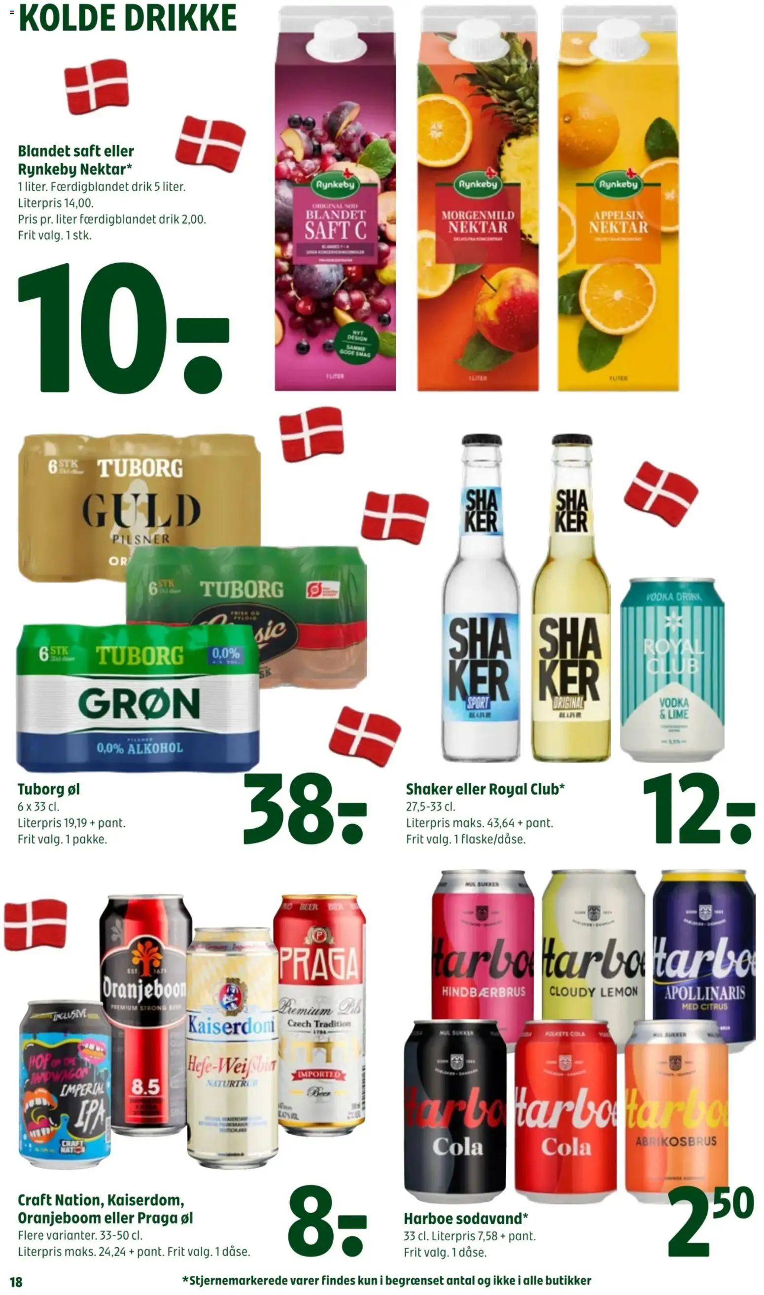 Coop 365 tilbudsavis – gyldig fra 03/09/2026 | Side: 22 | Produkter: Øl, Vodka, Lime, Sukker