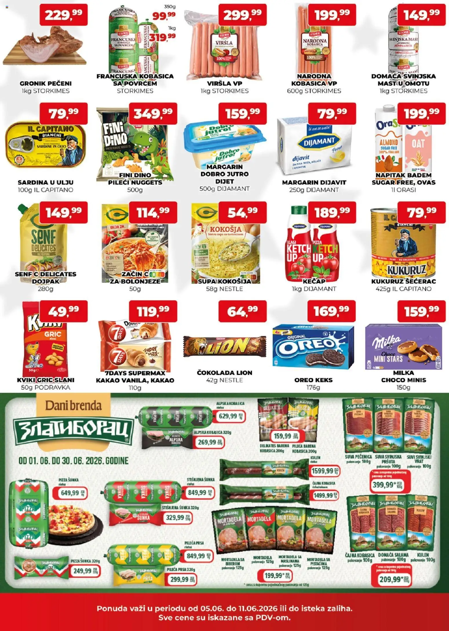 Plus Cash & Carry katalog - važi od 05.06.2026 | Strana: 2 | Proizvode: 7days, Margarin, Kukuruz, Svinjska mast