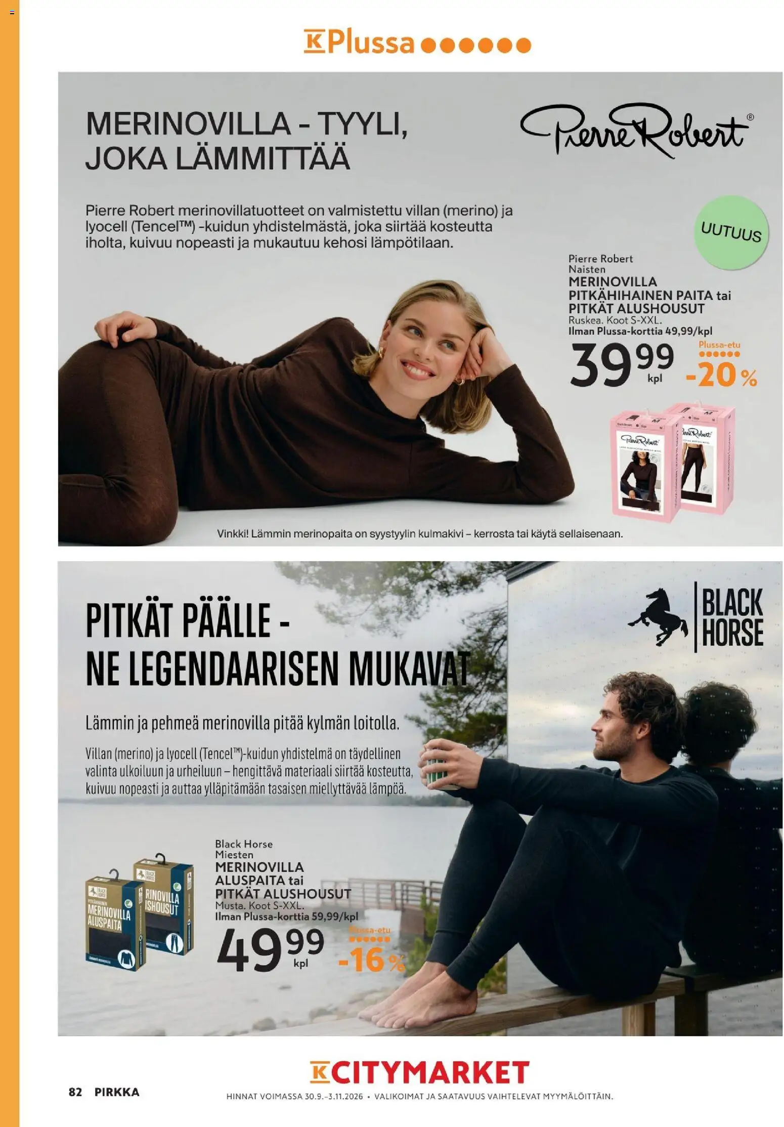 K-Market - Pirkka – voimassa 30/09/2026 alkaen | Sivu: 82