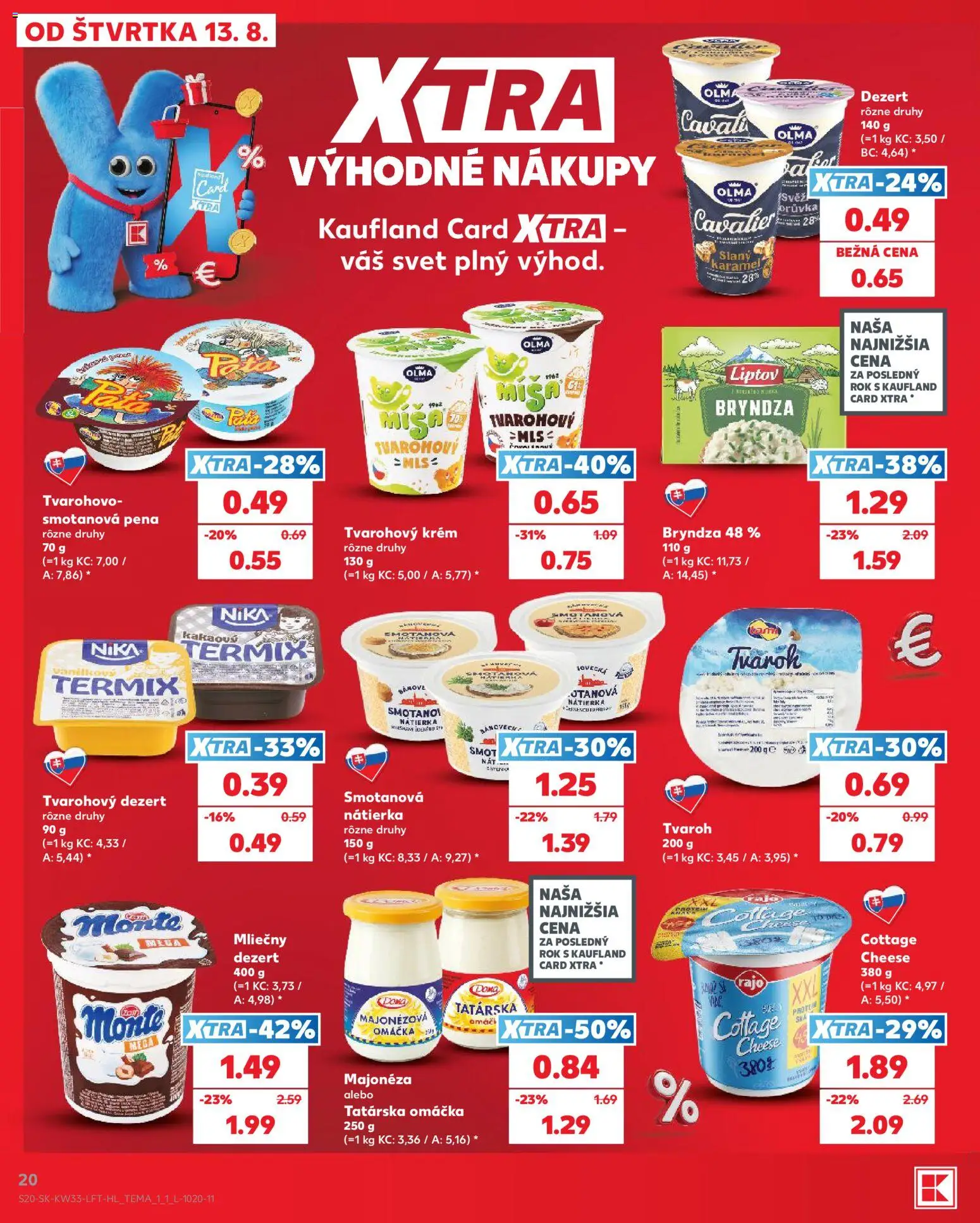 Nové Kaufland akcie – leták je platný od 13.08.2026 | Strana: 20