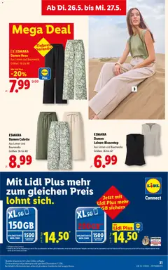 Lidl - Flugblatt ab 21.05.2026 gültig | Seite: 36 | Produkte: Hose, Smartphone