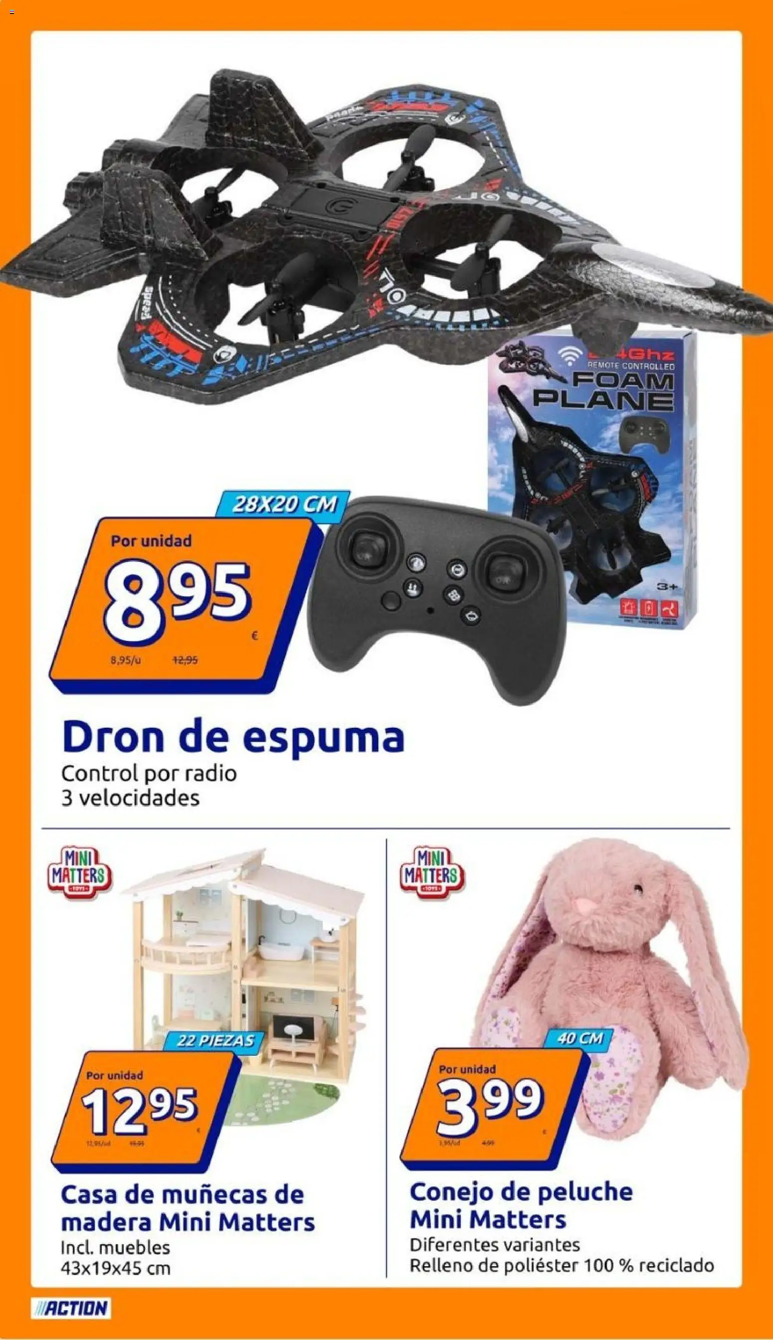 Action folleto │ válido desde el 28/10/2026 | Página: 18 | Productos: Casa de muñecas, Espuma, Muebles, Conejo