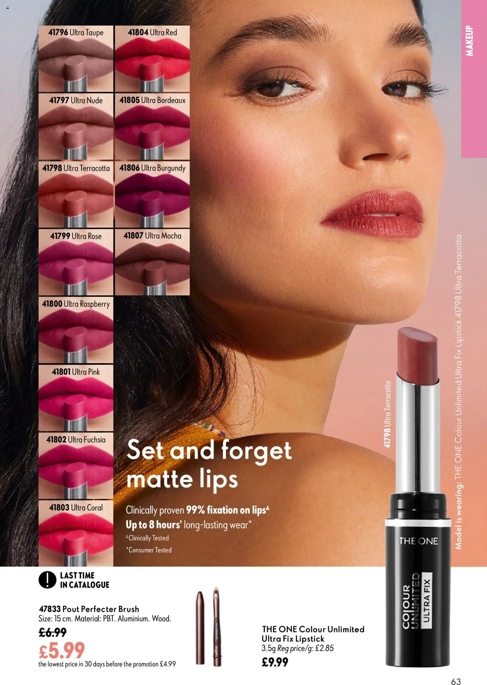 {H1} | Page: 63 | Products: Brush, Lipstick, Raspberry