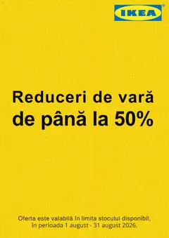 Ofertele IKEA valabile de la 01.08.2026