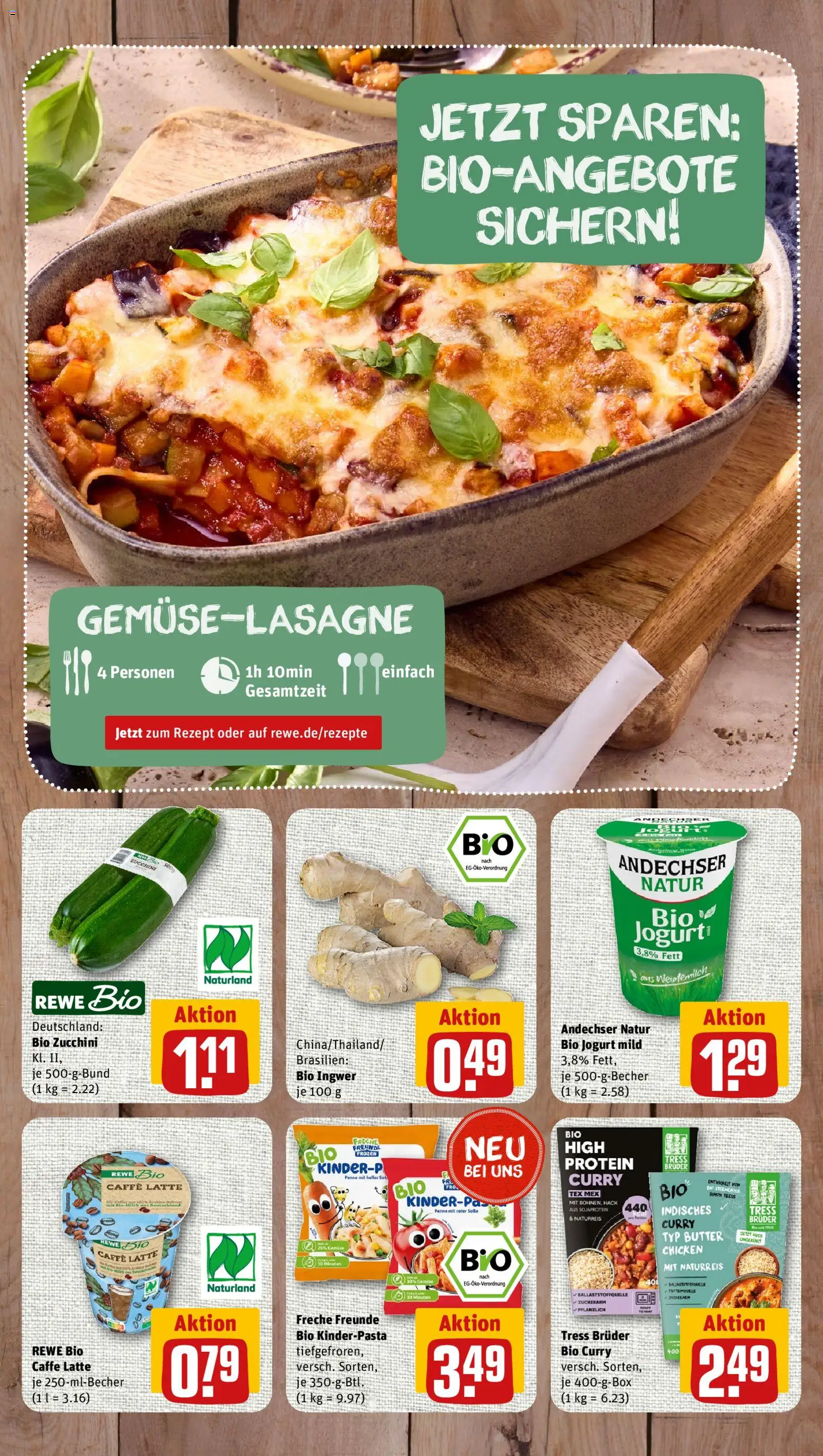 Nahkauf Prospekt – gültig ab 20.07.2026 | Seite: 2 | Produkte: Butter, Gemüse, Soße, Zucchini