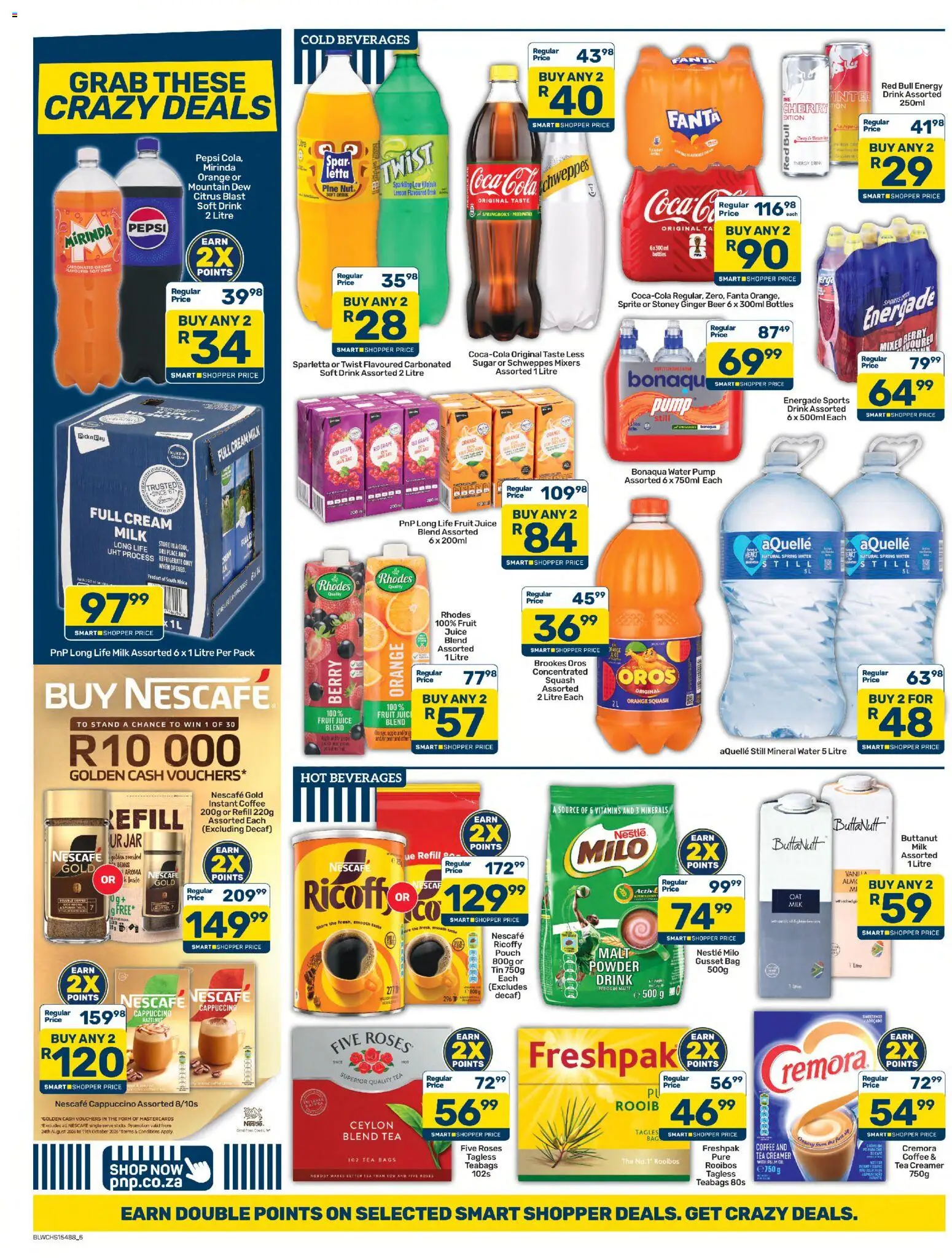New Pick n Pay catalogue – valid from 25/09/2026 | Page: 6 | Products: Cream, Soup, Spaghetti, Salt