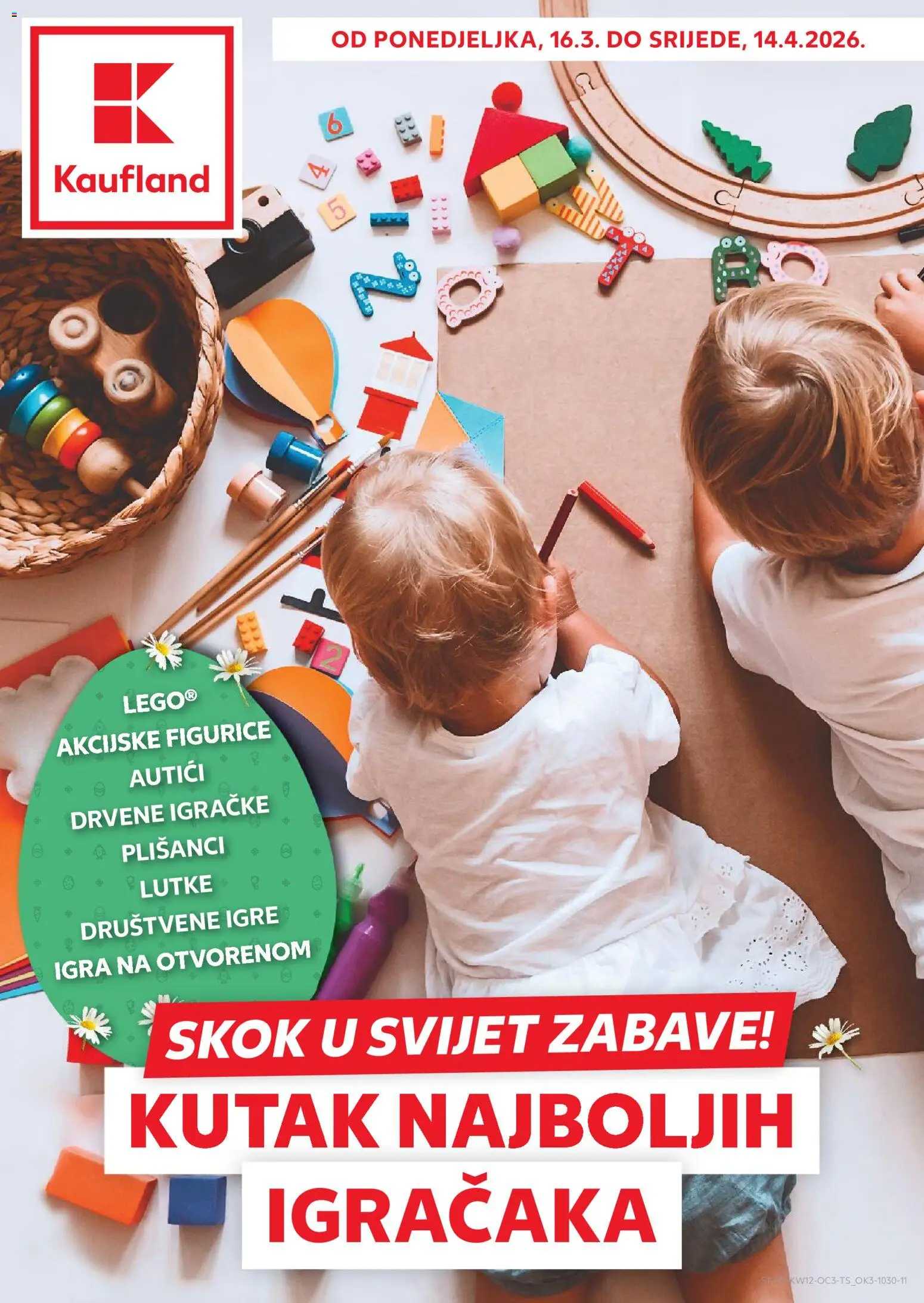 Kaufland HR akciós ujság - amely érvényes a következő dátumtól: 16.03.2026 | Oldal: 1