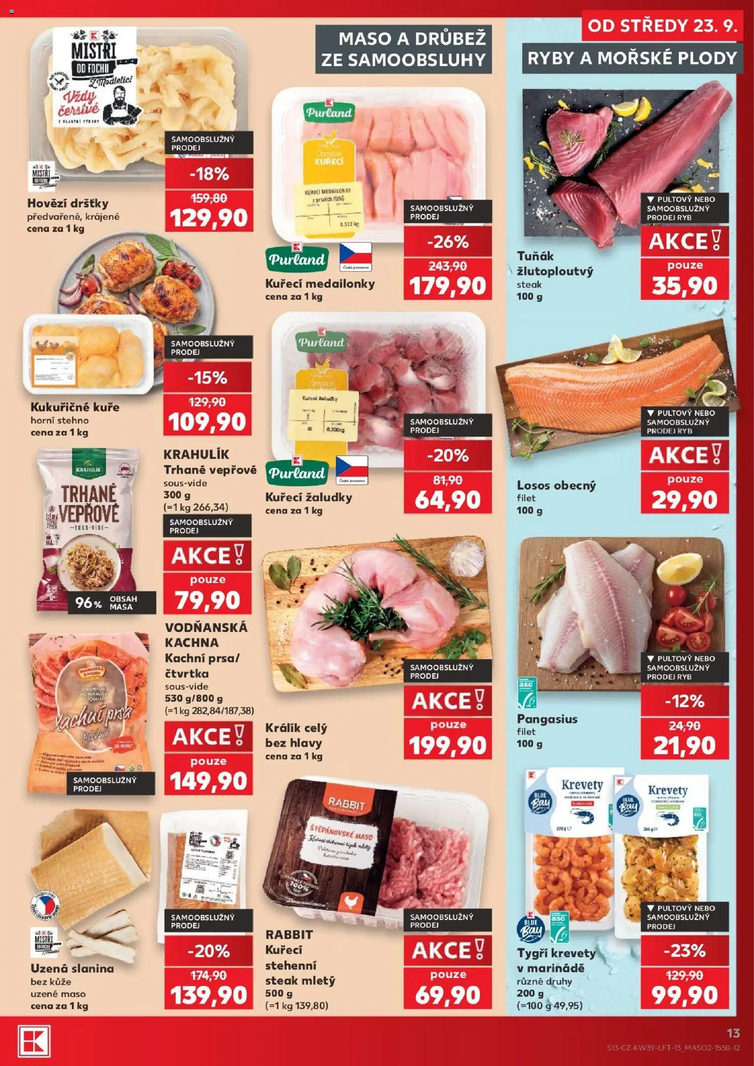 Kaufland leták od 23.09.2026 | Strana: 13
